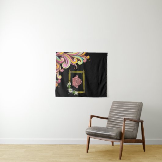 Tapestries Floral Wandkleed (In Situ (horizontaal))