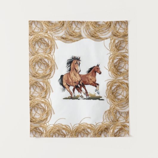 Tapestries Horse Wandkleed (Voorkant)