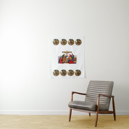 Tapestries Jesus Wandkleed (In situ)