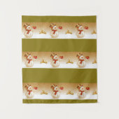 Tapestries Snowman Wandkleed (Voorkant)