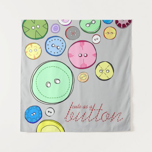 Tapestry als Button Wandkleed (Voorkant)