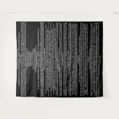 Tapestry , de wet-Lie Wandkleed (Voorkant (horizontaal))