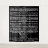 Tapestry , de wet-Lie Wandkleed (Voorkant)