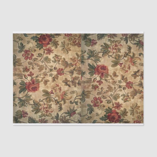  Tapestry Decoupage Collage Ephemera Tissuepapier (Voorkant)