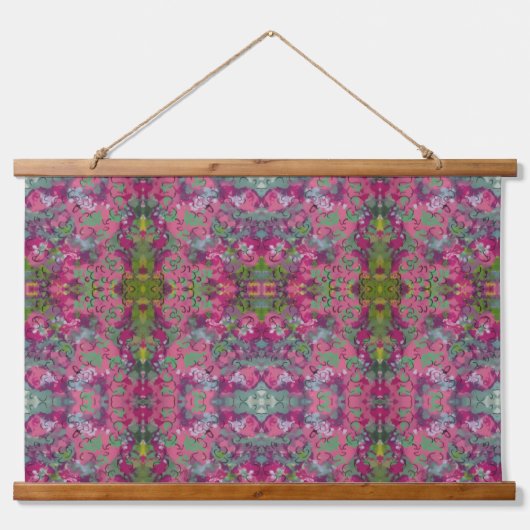 Tapestry - Floral Abstract 14 Hangend Wandkleed (Voorkant)