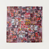 Tapestry – Fragmented Pulse Wandkleed (Voorkant)