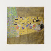 TAPESTRY : GUSTAV KLIMT : DE KISS WANDKLEED (Voorkant (horizontaal))
