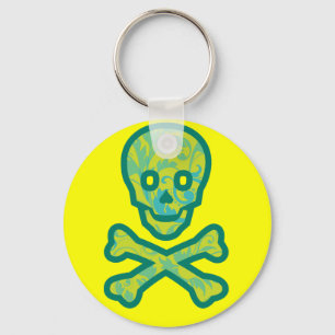 Tapestry Head Green Sleutelhanger