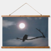 Tapestry - Hummingbird in Moonlight Hangend Wandkleed (Voorkant)