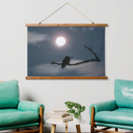 Tapestry - Hummingbird in Moonlight Hangend Wandkleed