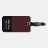 Tapestry II Bagagelabel (Achterkant horizontaal)