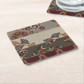 Tapestry II Kartonnen Onderzetters (Schuin)