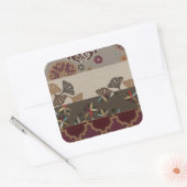 Tapestry II Vierkante Sticker (Envelop)