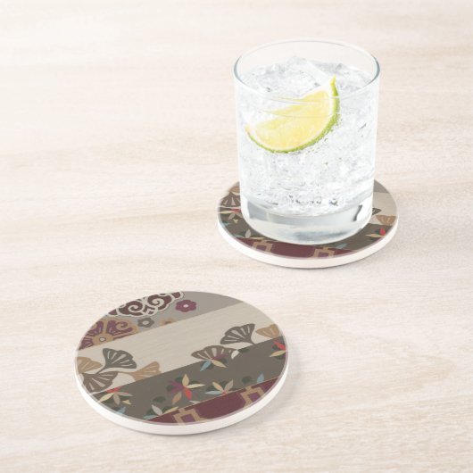 Tapestry II Zandsteen Onderzetter (Zijkant)