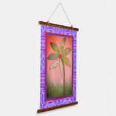 Tapestry - Large Whimsical Flower Hangend Wandkleed (Gebogen)