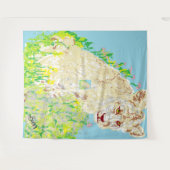 Tapestry : Lion's den Wandkleed (Voorkant (horizontaal))