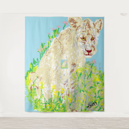 Tapestry : Lion's den  Wandkleed