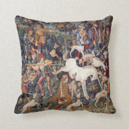  Tapestry Print Hunting Unicorn Pillow Kussen