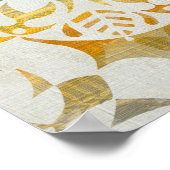 Tapestry Rosette II Poster (Hoek)