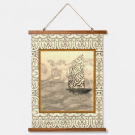 Tapestry - Sepia Sail Hangend Wandkleed