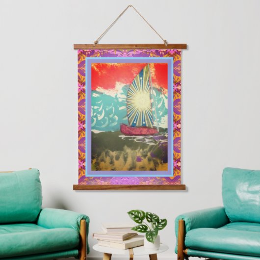 Tapestry - Starburst Sail Hangend Wandkleed (Woonkamer)