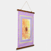 Tapestry - Sunflower Vendredi Hangend Wandkleed (Gebogen)