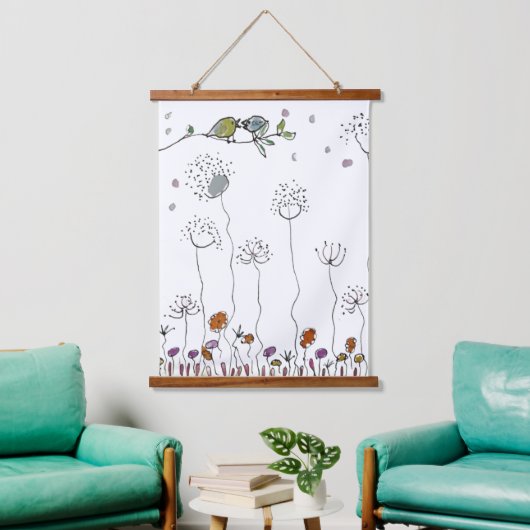 Tapestry - Two Little Birds Hangend Wandkleed (Woonkamer)