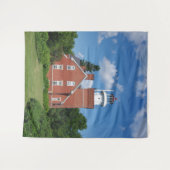 Tapestry van Big Bay Lighthouse Wandkleed (Voorkant (horizontaal))