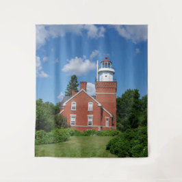 Tapestry van Big Bay Lighthouse Wandkleed