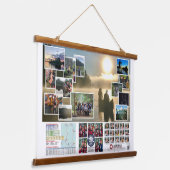 Tapestry van Canoe Trails 2018 Canadese reis Hangend Wandkleed (Gebogen)