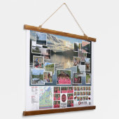 Tapestry van Kano Trails 2021 Grens Water Trip Hangend Wandkleed (Gebogen)