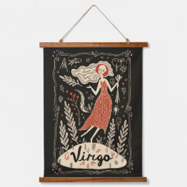Tapestry Virgo Celestial Zodiac Art Hangend Wandkleed