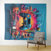 Tapestry voor games wandkleed (In Situ (horizontaal))