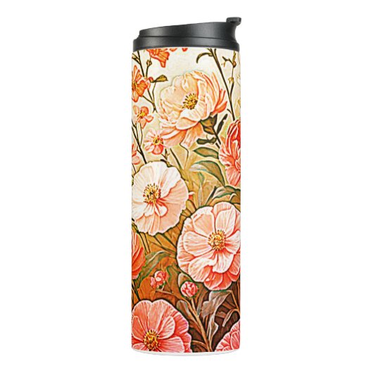 Tapestry Water Bottle Thermosbeker (Gedraaid links)
