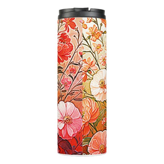 Tapestry Water Bottle Thermosbeker (Achterkant)