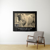 Tapestry WILD HORSES OF UTAH, ONAQUI MOUNTAINS BLM Wandkleed (In Situ (horizontaal))