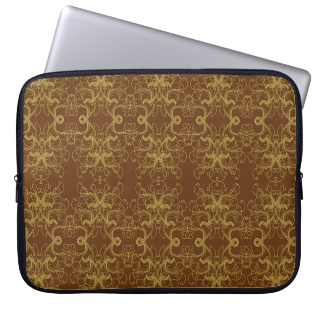 Tapete -  barokstijl illustratie laptop sleeve (Voorkant)