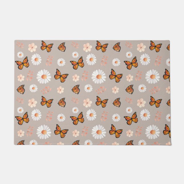 Tapete de Borboletas Monarca Deurmat (Voorkant)