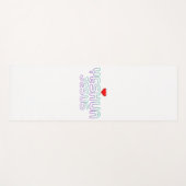 Tapete de yoga Jesus Yeshua Yogamat (Voorkant (horizontaal))