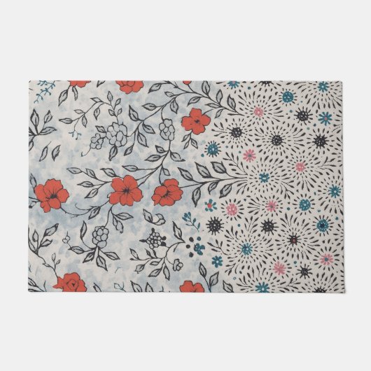 Tapete florais artístico  deurmat (Voorkant)