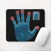 Tapete rato impressões digitais muismat (Met muis)