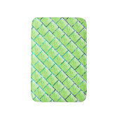 Tapete verde, efeito tijolo ou "placas cerâmica" badmat (Voorkant Verticaal)