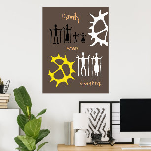 Tapetstry familie! poster