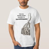 Tapeworm en jij t-shirt (Voorkant)