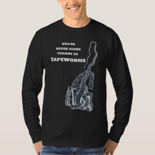 Tapeworm en jij t-shirt