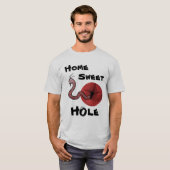 Tapeworm Home Sweet Hole T-shirt (Voorkant volledig)