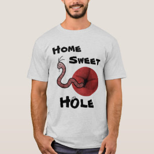 Tapeworm Home Sweet Hole T-shirt
