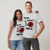 Tapeworm Home Sweet Hole T-shirt (Unisex)