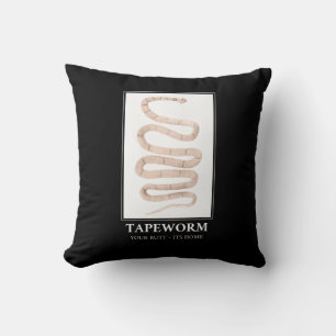 Tapeworm je maar thuis kussen