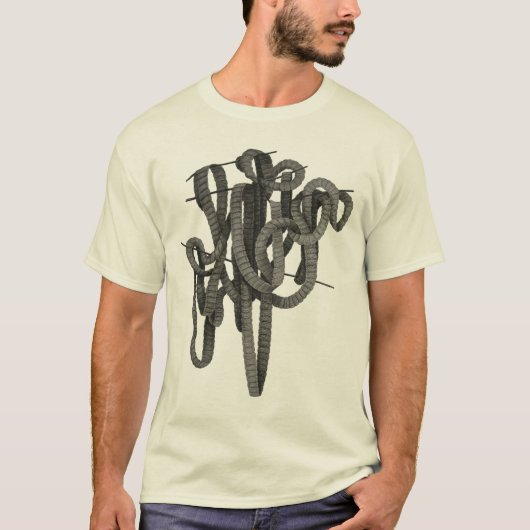 Tapeworm T-shirt (Voorkant)